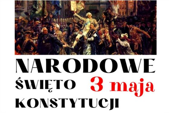 ROCZNICA UCHWALENIA KONSTYTUCJI 3 MAJA – ZAPROSZENIE