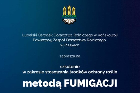 SZKOLENIE LODR – METODA FUMIGACJI